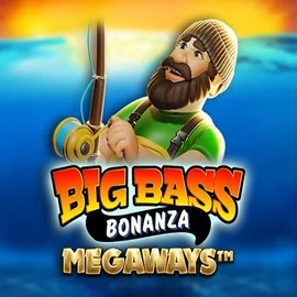 Official Slots logo: Big Bass Bonanza Megaways by Pragmatic Play at Spingenie Casino
