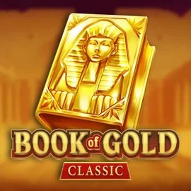 Book of Gold Classic game by Playson – logo hosted on Spingenie Casino