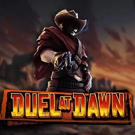 Slots logo of Duel At Dawn from Hacksaw Gaming at Spingenie Casino