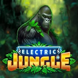 Electric Jungle logo by Atomic Slot Lab at Spingenie Casino