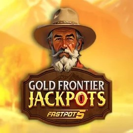 Gold Frontier Jackpots FastPot5 game by Yggdrasil – logo hosted on Spingenie Casino