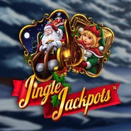 Official Jackpots logo: Jingle Jackpots by Dragon Gaming at Spingenie Casino