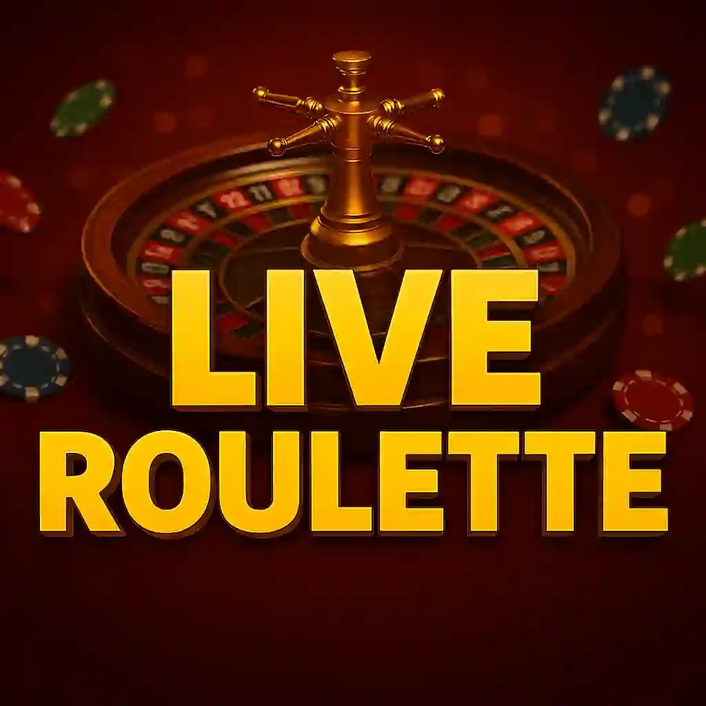 Official Live Casino logo: Live Roulette by Evolution at Spingenie Casino