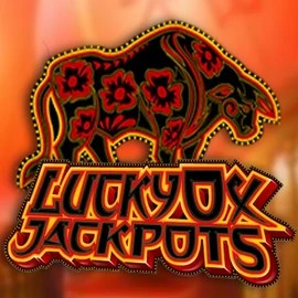 Lucky Ox Jackpots logo by Rival at Spingenie Casino