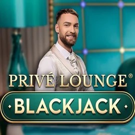 Privé Lounge Blackjack logo by Pragmatic Play at Spingenie Casino