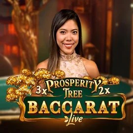 Prosperity Tree Baccarat slot icon by Evolution, available at Spingenie Casino