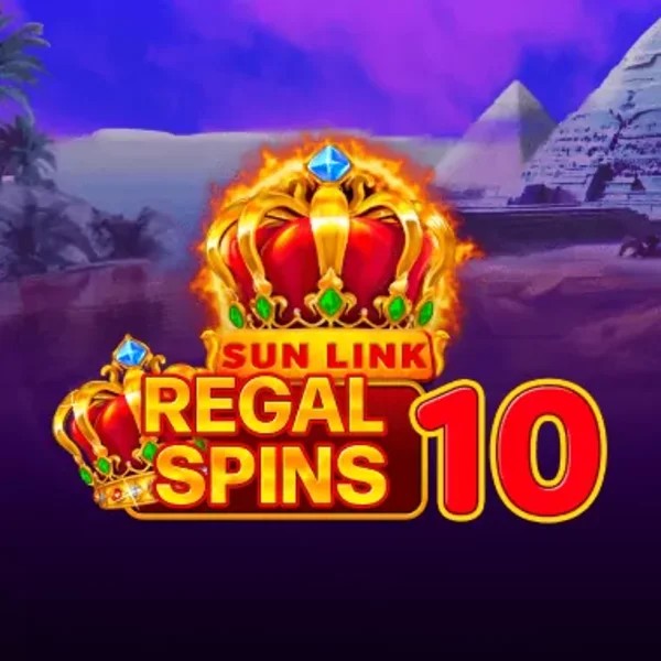 Regal Spins 10 logo – Slots by PatePlay at Spingenie Casino
