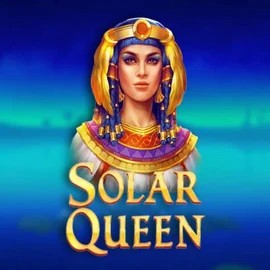Solar Queen logo by Playson at Spingenie Casino