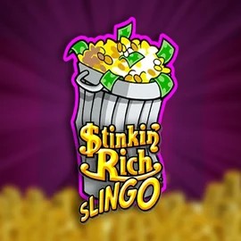 Stinkin Rich Slingo logo by Slingo at Spingenie CasinoStinkin Rich Slingo