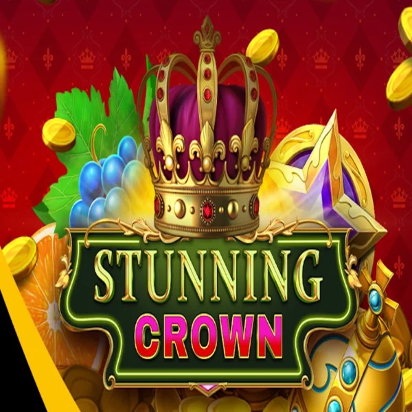 Stunning Crown slot icon by BF Games, available at Spingenie Casino