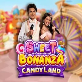 Sweet Bonanza Candy Land Live logo by Pragmatic Play Spingenie Casino