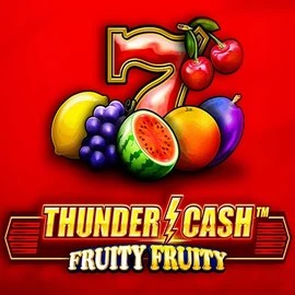 Thunder Cash Fruity Fruity slot logo by Novomatic at Spingenie Casino